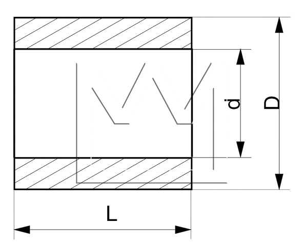Collector End Shield Bush, starter