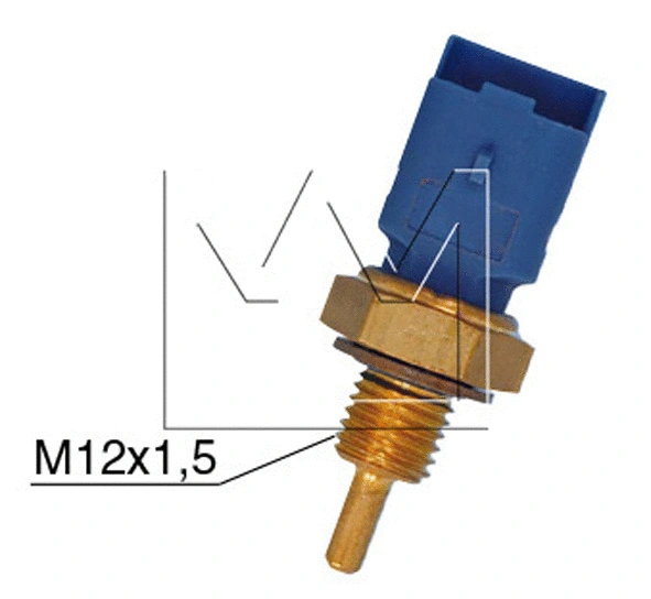 Sensor, coolant temperature (090600521)