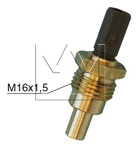 Sensor, coolant temperature (090600081)