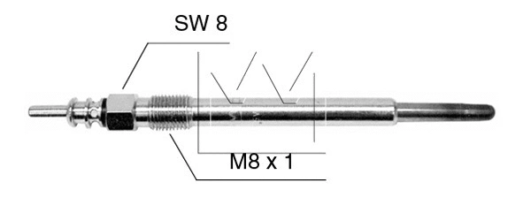 Glow Plug (090708008)