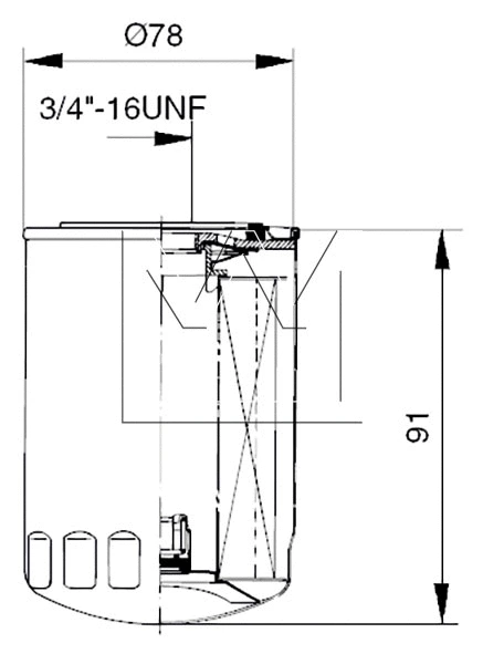 Oil Filter (030738046)