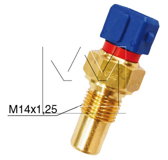 Sensor, coolant temperature (090600681)