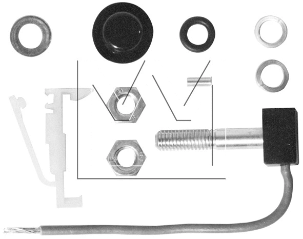 Repair Set, starter clamp (087065835)