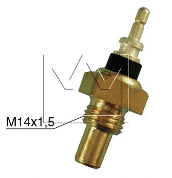 Sensor, coolant temperature (090600251)