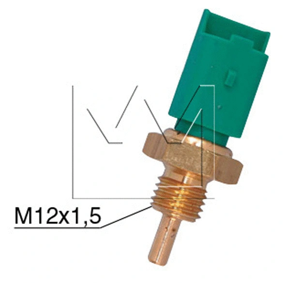Sensor, coolant temperature (090600161)