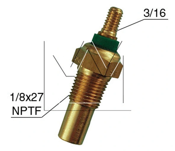 Sensor, coolant temperature (090600381)