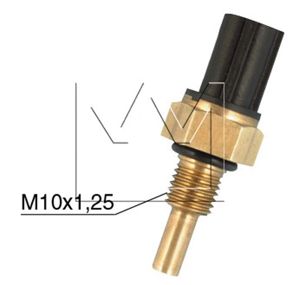 Sensor, coolant temperature (090600421)