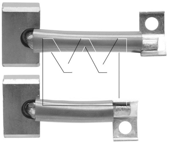 Carbon Brush, starter (087070085)