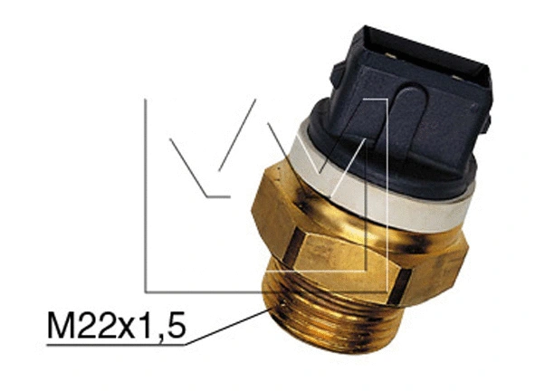 Sensor, coolant temperature (090605051)