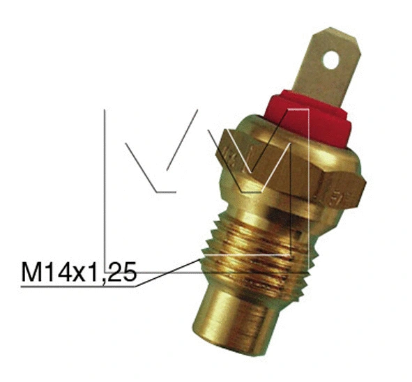 Sensor, coolant temperature (090600171)