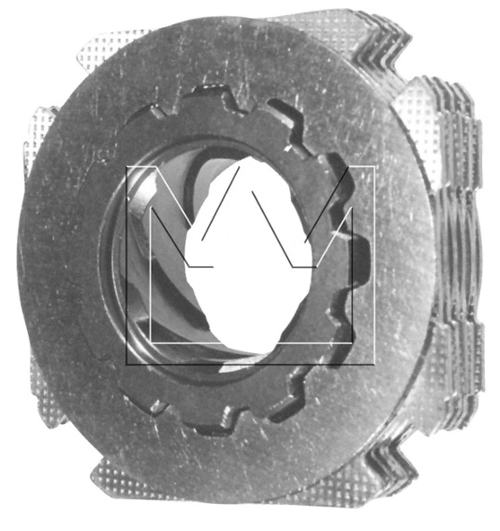 Multi-Plate Clutch, starter (086456037)