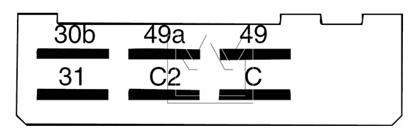 Hazard Warning Light Relay