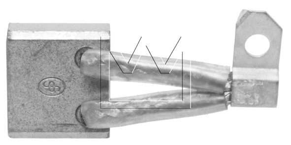 Carbon Brush, starter (087070049)