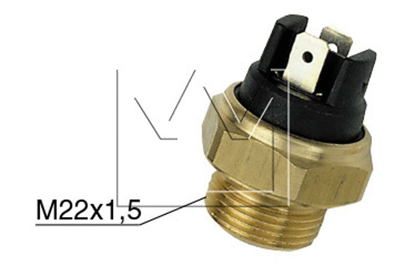 Sensor, coolant temperature (090605091)