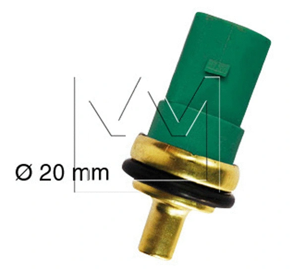 Sensor, coolant temperature (090600141)