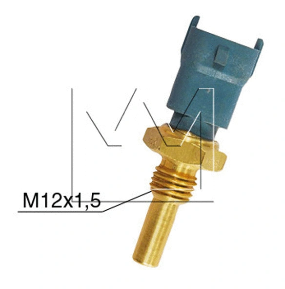 Sensor, coolant temperature (090600611)