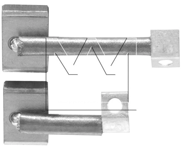 Carbon Brush, starter (087070063)
