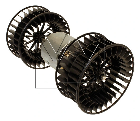 Electric Motor, interior blower (093210130)