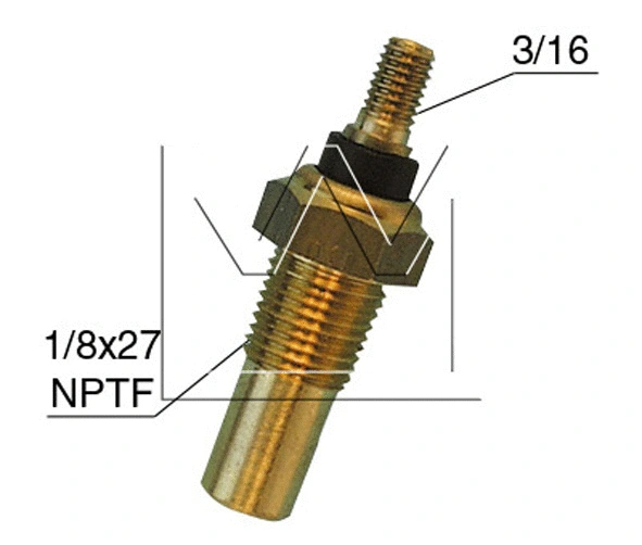 Sensor, coolant temperature (090600040)