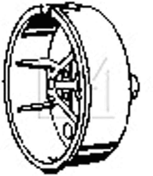 Collector End Shield Bush, starter