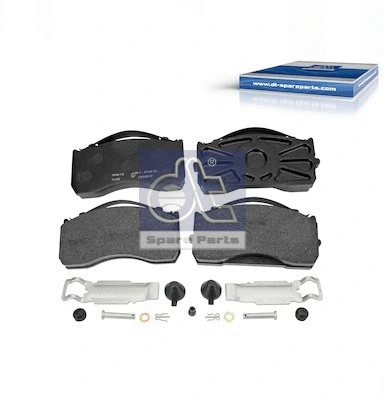 Brake Pad Set, disc brake (4.90933)