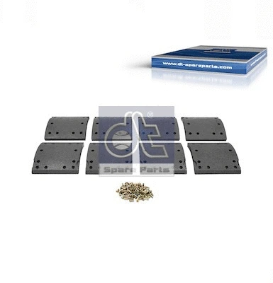 Brake Lining Kit, drum brake (10.23001)