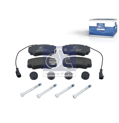 Brake Pad Set, disc brake (12.93104)