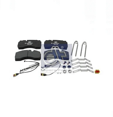 Brake Pad Set, disc brake (5.92121)