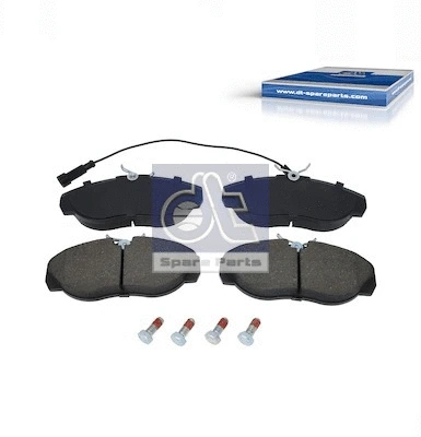 Brake Pad Set, disc brake (12.93109)