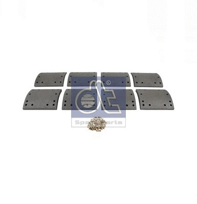 Brake Lining Kit, drum brake (10.23000)