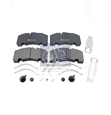 Brake Pad Set, disc brake (10.14002)