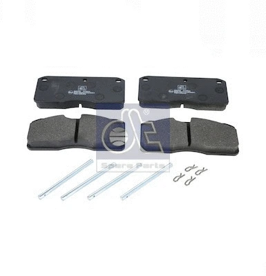 Brake Pad Set, disc brake (2.94072)