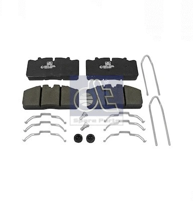 Brake Pad Set, disc brake (3.96402)