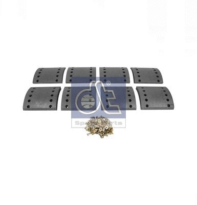 Brake Lining Kit, drum brake (10.33007)
