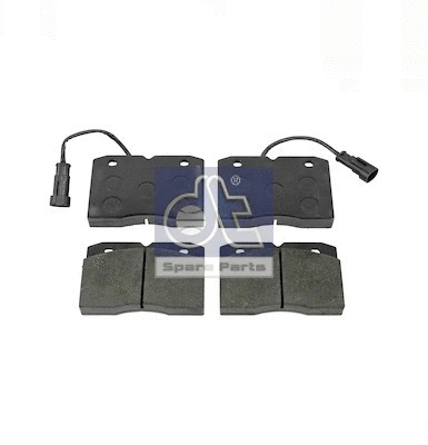 Brake Pad Set, disc brake (7.92624)