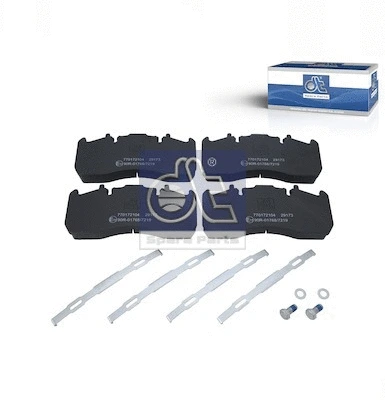 Brake Pad Set, disc brake (2.94096)