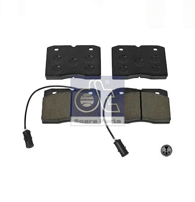 Brake Pad Set, disc brake (7.92610)