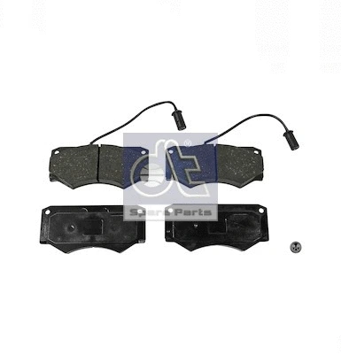 Brake Pad Set, disc brake (7.92608)