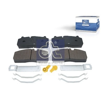 Brake Pad Set, disc brake (10.34128)