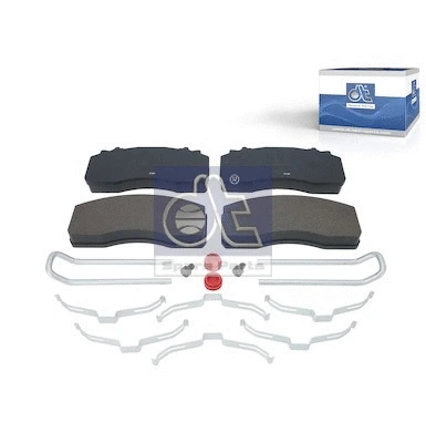 Brake Pad Set, disc brake (4.92243)