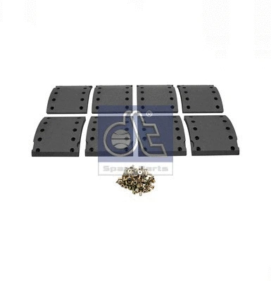 Brake Lining Kit, drum brake (10.13004)