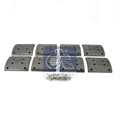 Brake Lining Kit, drum brake (6.95000)