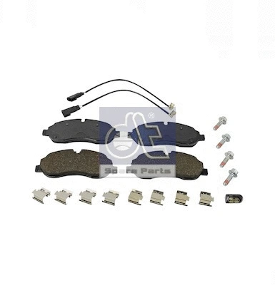 Brake Pad Set, disc brake (13.93108)