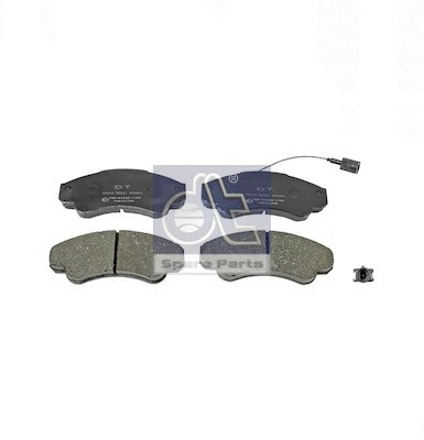 Brake Pad Set, disc brake (12.93103)