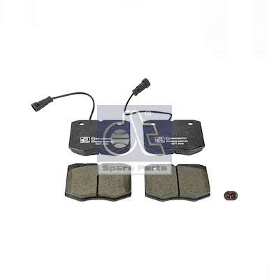 Brake Pad Set, disc brake (7.92629)