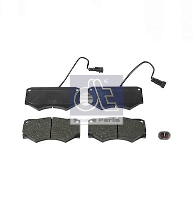 Brake Pad Set, disc brake (7.92623)