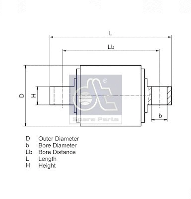Repair Kit, control/trailing arm