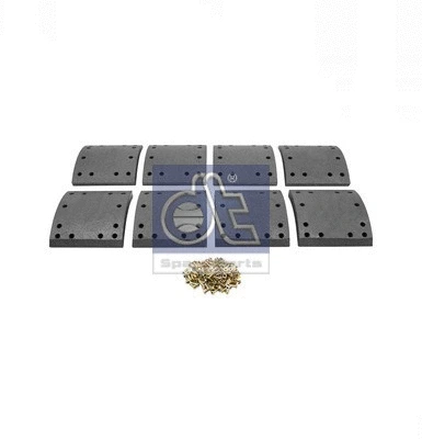 Brake Lining Kit, drum brake (10.23002)