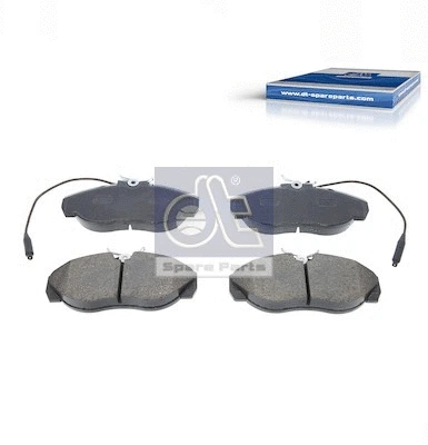 Brake Pad Set, disc brake (12.93106)