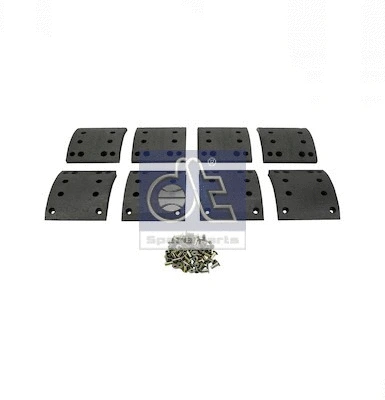 Brake Lining Kit, drum brake (4.91453)